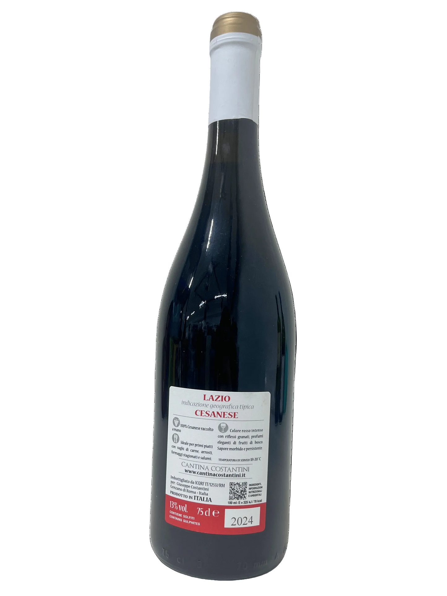 Rotwein Cesanese - 750 ml