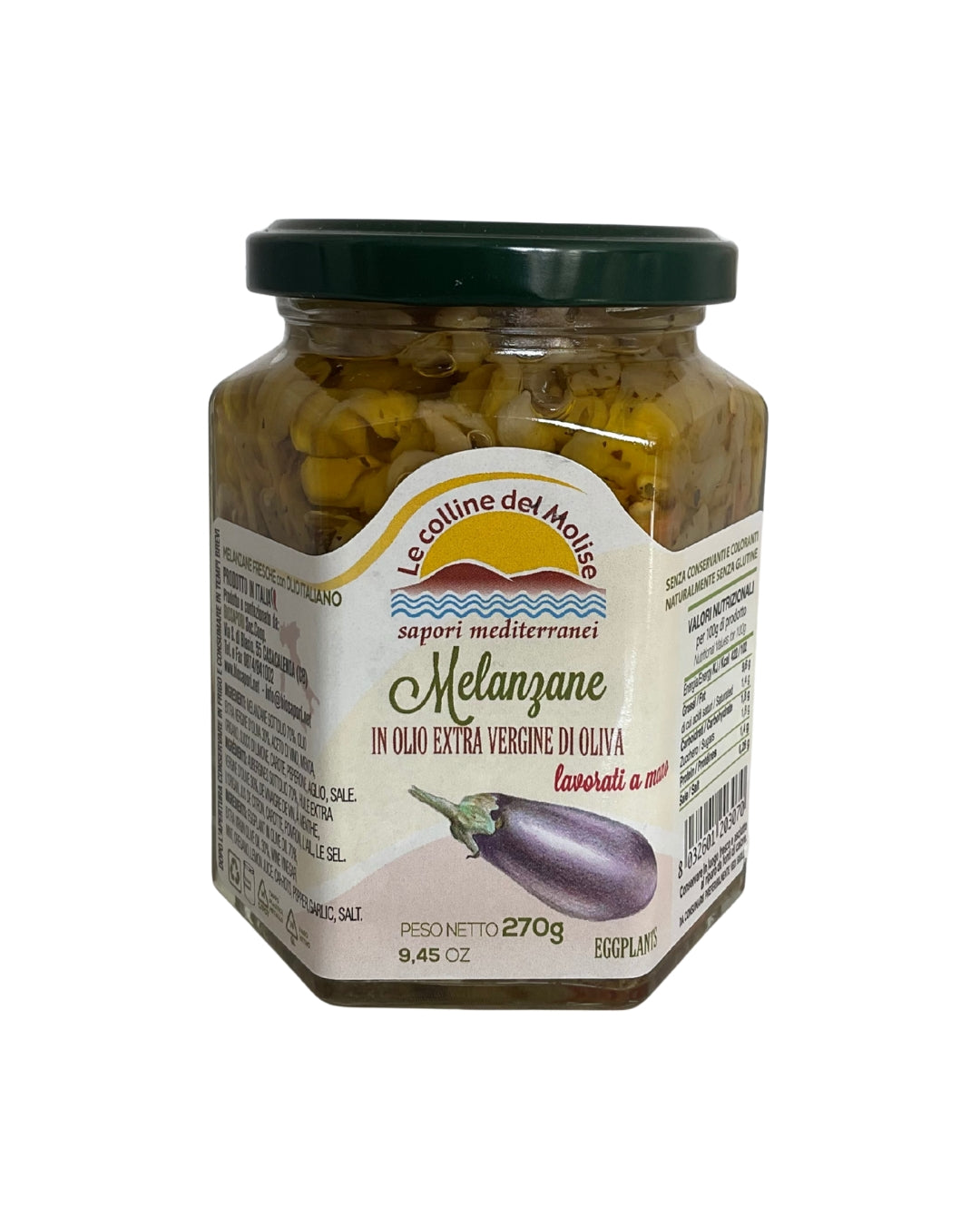 Eggplants in jar - 140 g