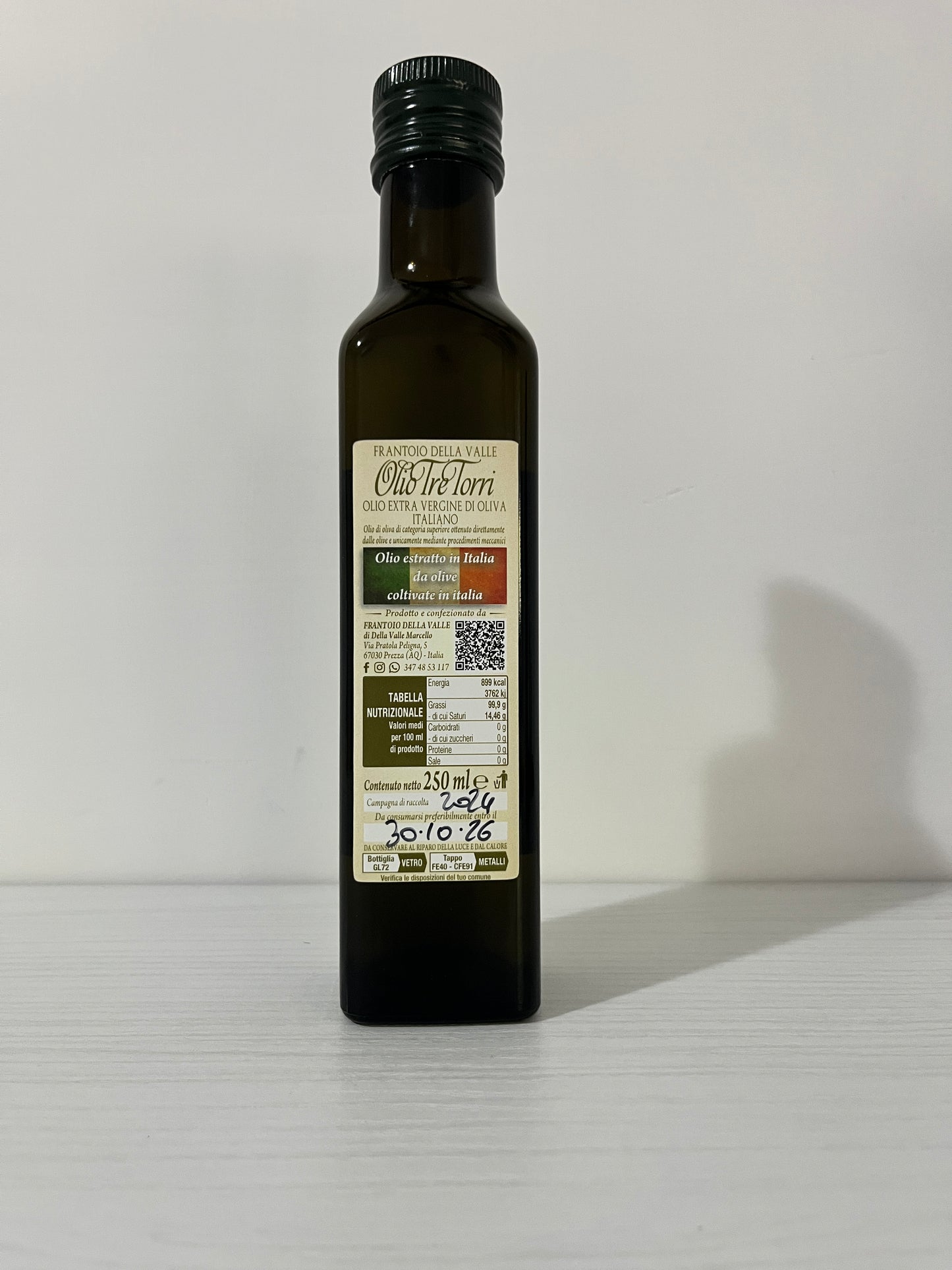 Extra Virgin Olive Oil - Tre Torri