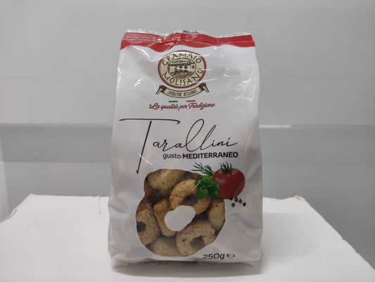 Taralli sabor mediterraneo 250 g