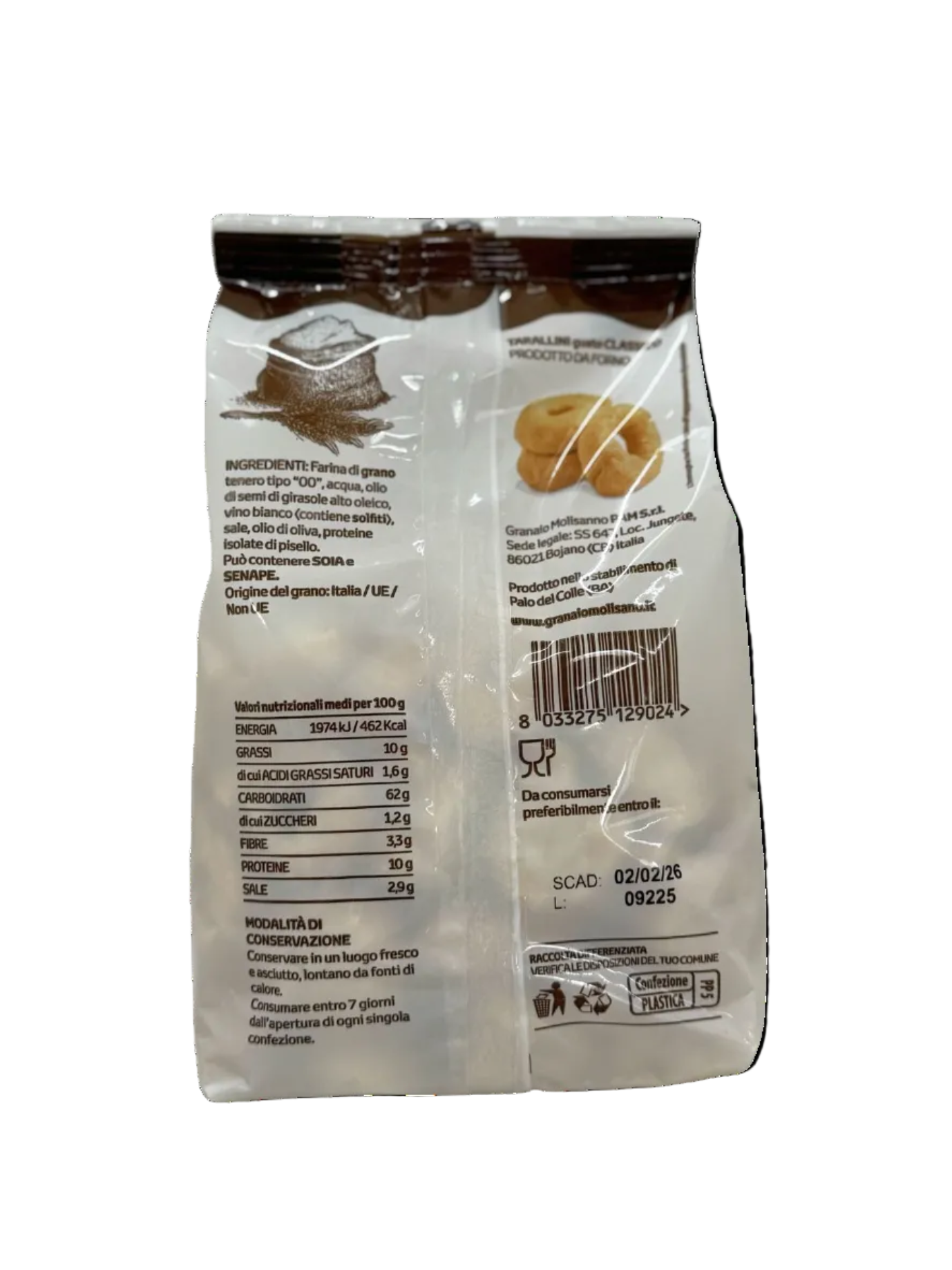 Klassieke taralli - 250 g