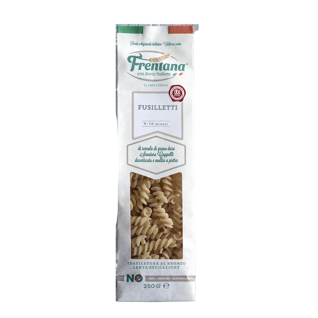 Fusilletti - Kietieji kviečiai Senatore Cappelli makaronai - 250 g