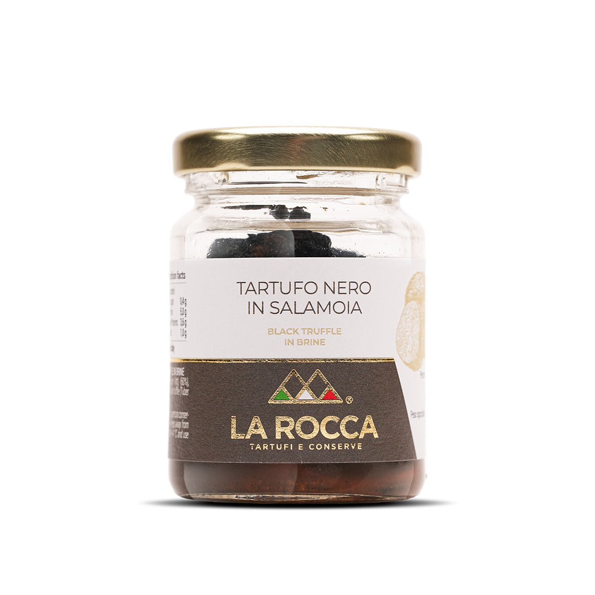 La Rocca Tartufo Nero in Salamoia – schwarze Trüffel in Salzlake, Premium-Trüffel aus Italien