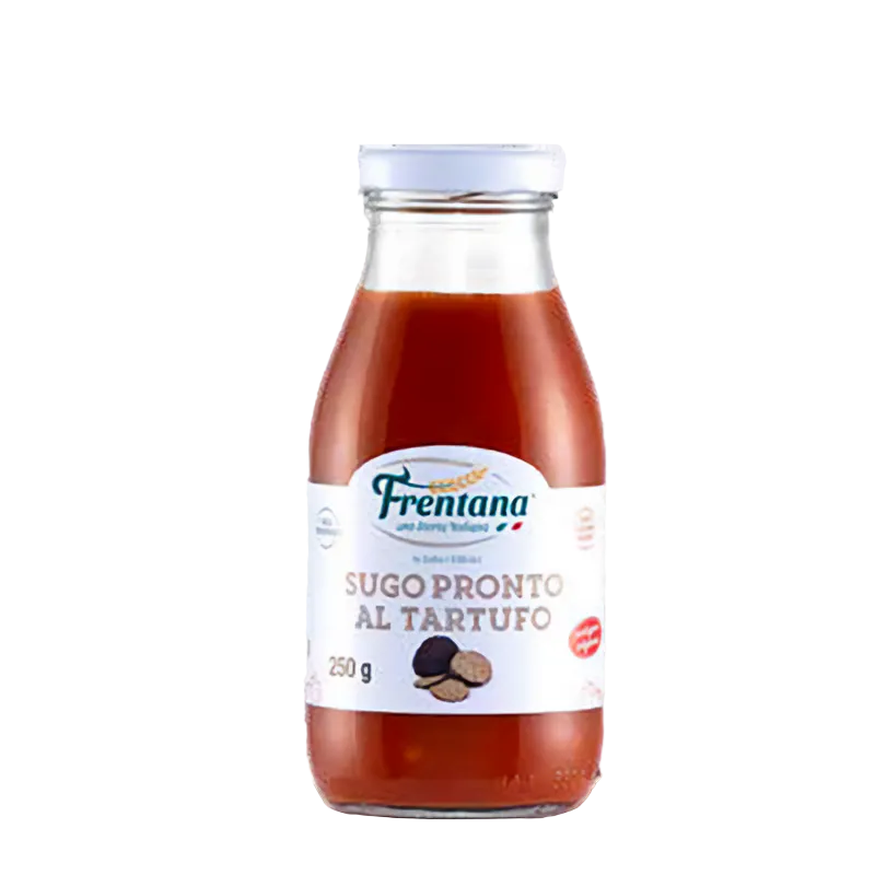 Frentana Sugo Pronto al Tartufo – italienische Tomatensauce mit schwarzem Trüffel in der 250 g Flasche