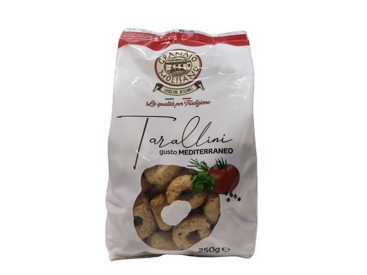 Taralli sabor mediterraneo 250 g