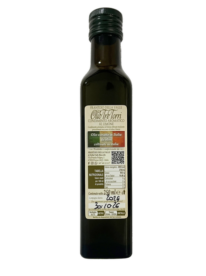 Extra virgin olive oil with lemon - Tre Torri