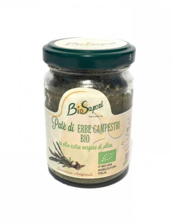 Paté bio de hierbas silvestres 140 g