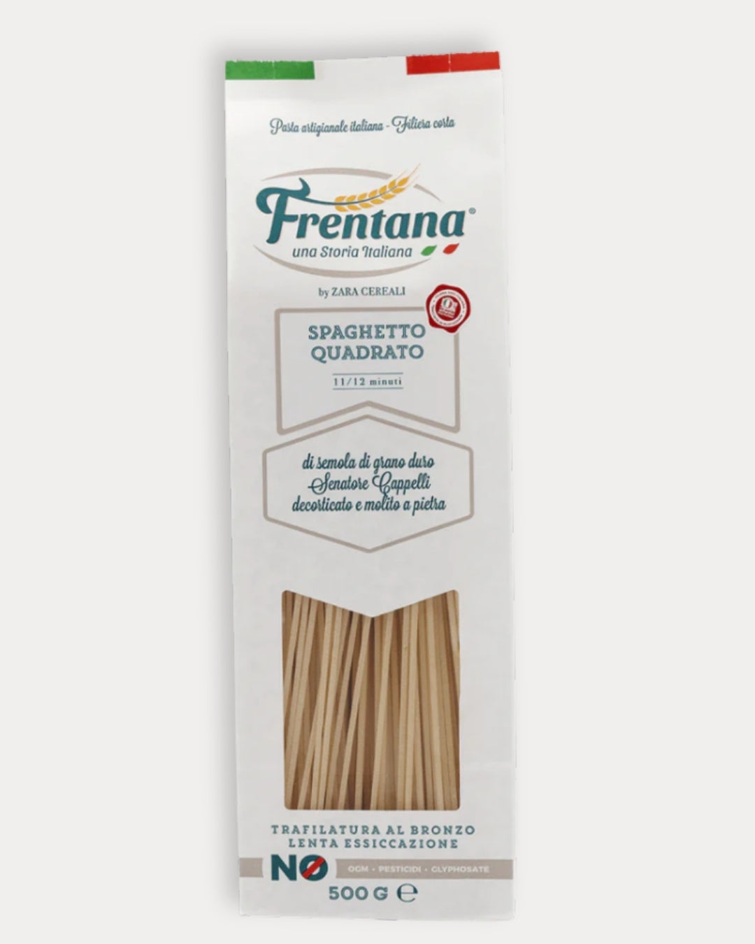Spaghetti Quadrati - Makaron z pszenicy durum Senatore Cappelli - 250 g