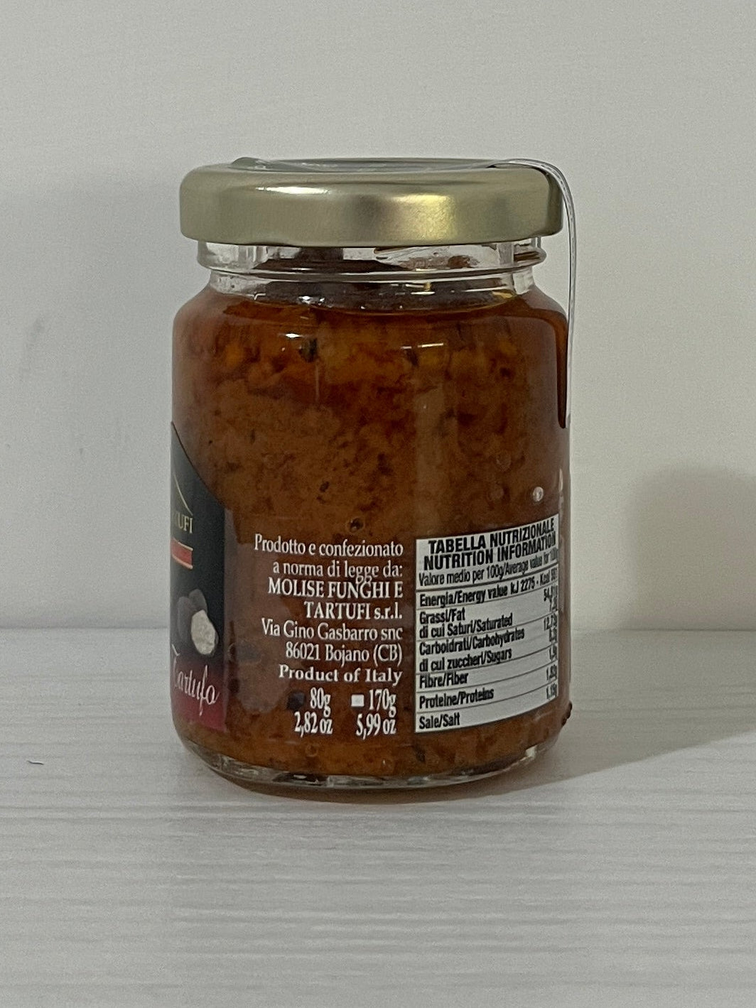 Cream of sun-dried tomatoes with truffles - 170 g