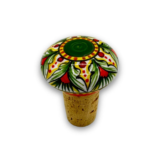 Hand-Painted Ceramic Olive Oil Pourer
