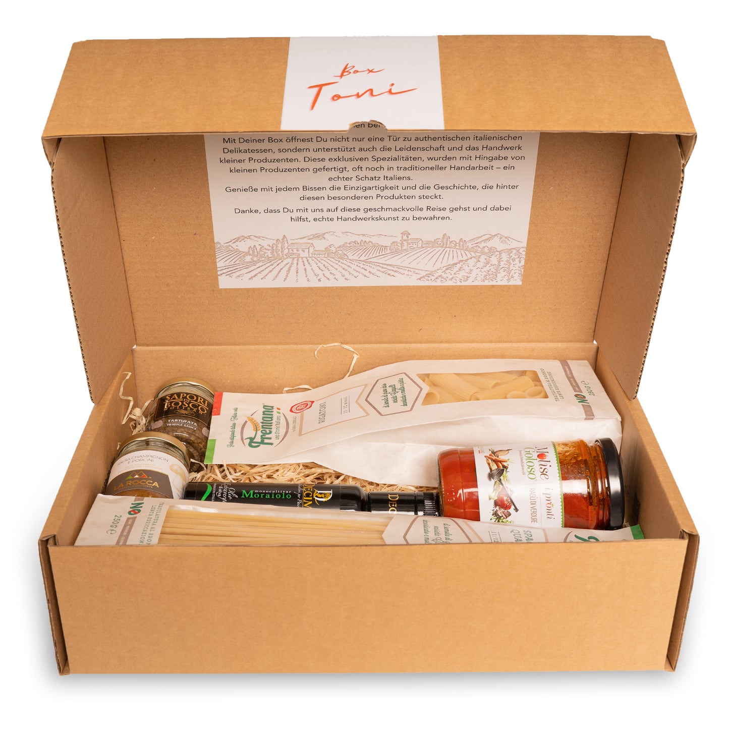 Presentförpackning ”Toni” - njutning för hela familjen