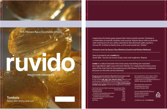 Tafel Schokolade "Tombola" - 50 g