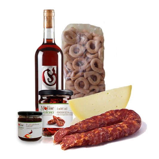 Caja de aperitivos golosos