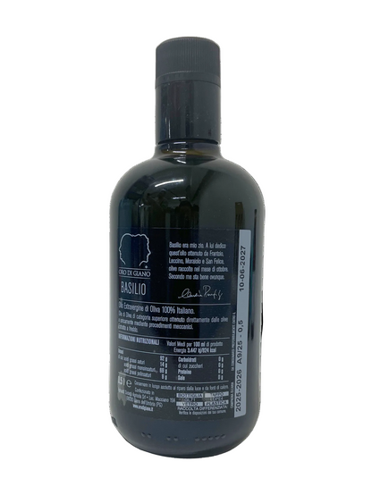 Extra Virgin Olive Oil - Basilio